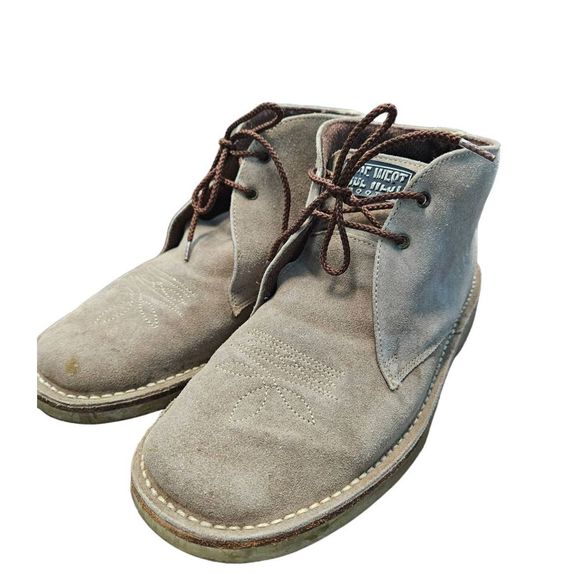 Code West Gray Suede Chukka Boots Men's Size 9.5 - Picture 3 of 11